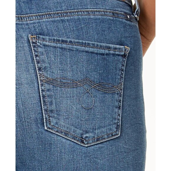 LUCKY BRAND High Waisted Emma Crop Jeans sz  24W Women's Plus Denim - Picture 3 of 10